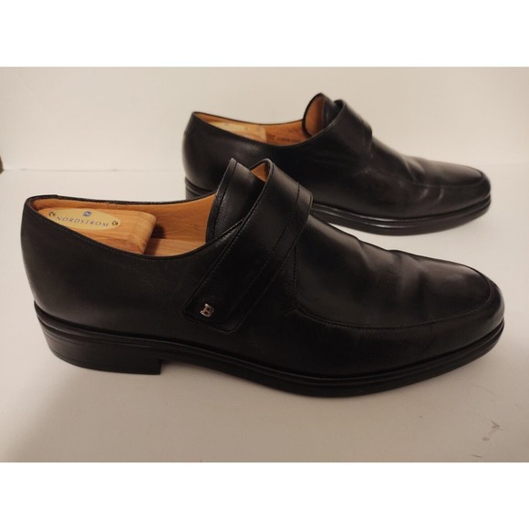 Dress Shoes Cheap Bally Shoes Vintage Bally Mens US Black Leather